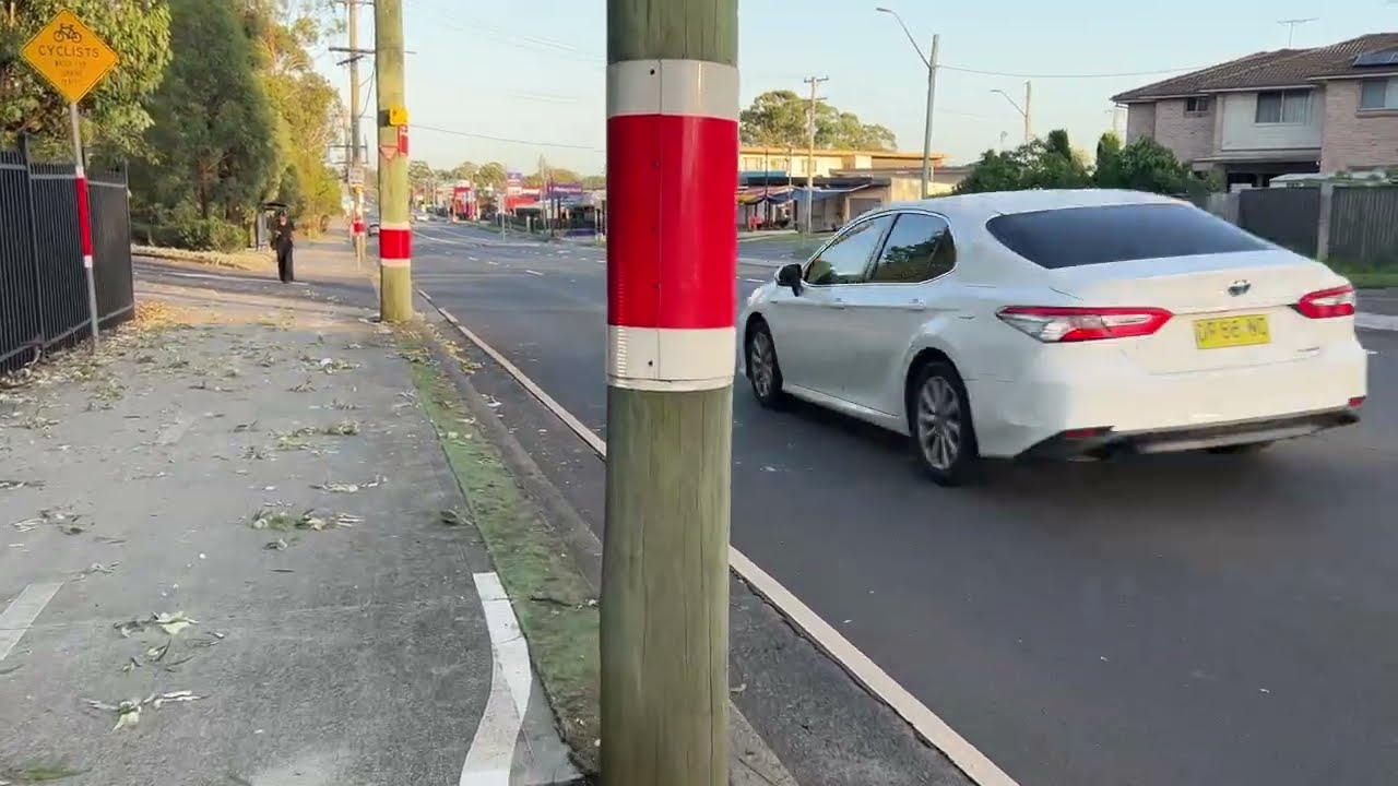Australian Suburban Morning:Blacktown Roads at 7AM|Real Street Ambience&Traffic #australia #morning