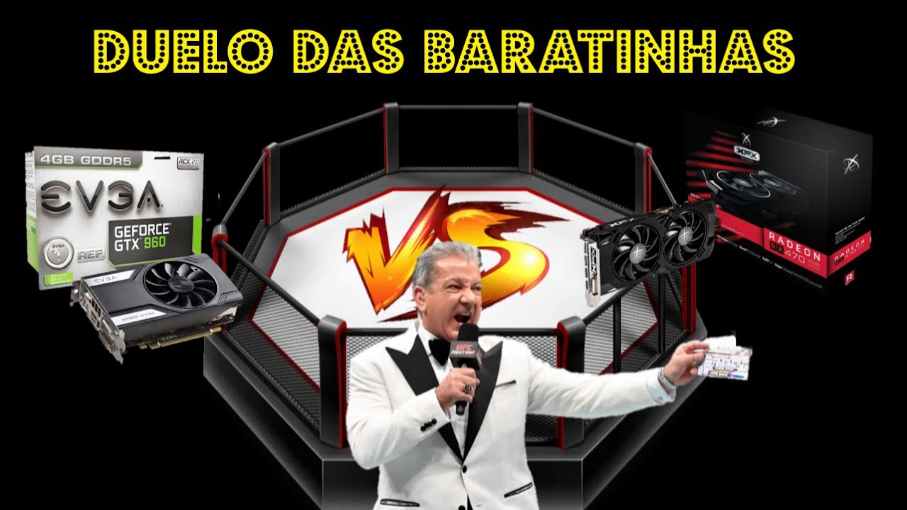 RX470 vs GTX960 no Lumion! batalha das placas baratinhas (usadas). Quem ganha?