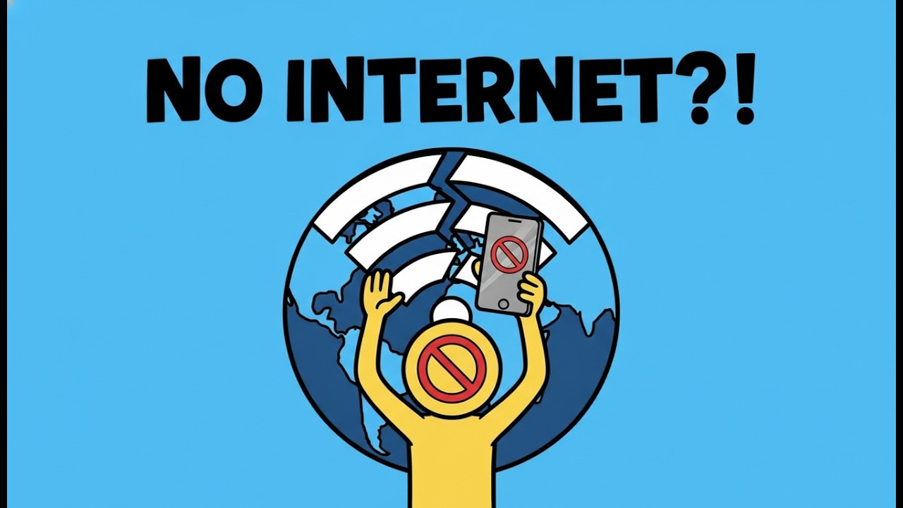 What If the Internet Went Down for a Year?