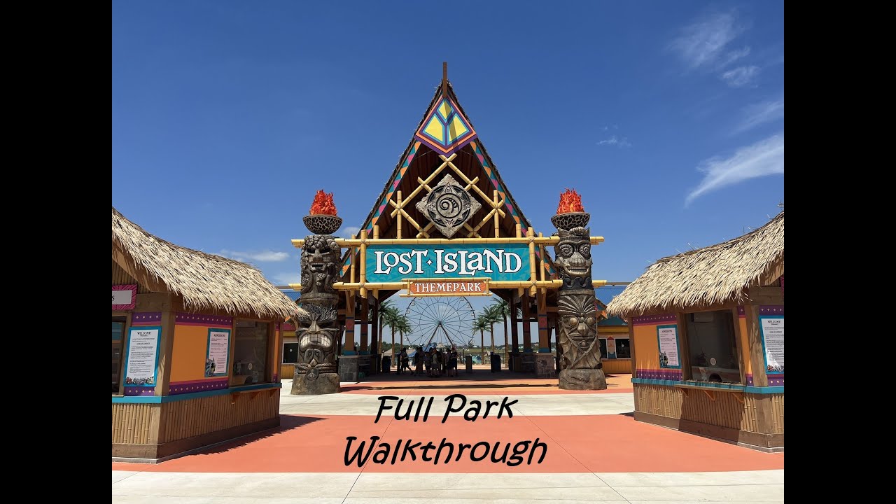 Lost Island Theme Park Full Walkthrough 06/22 (Unedited) (No Commentary)
