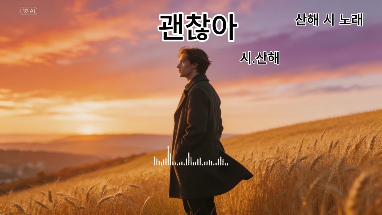 괜찮아-시를 좋아하는 산해
