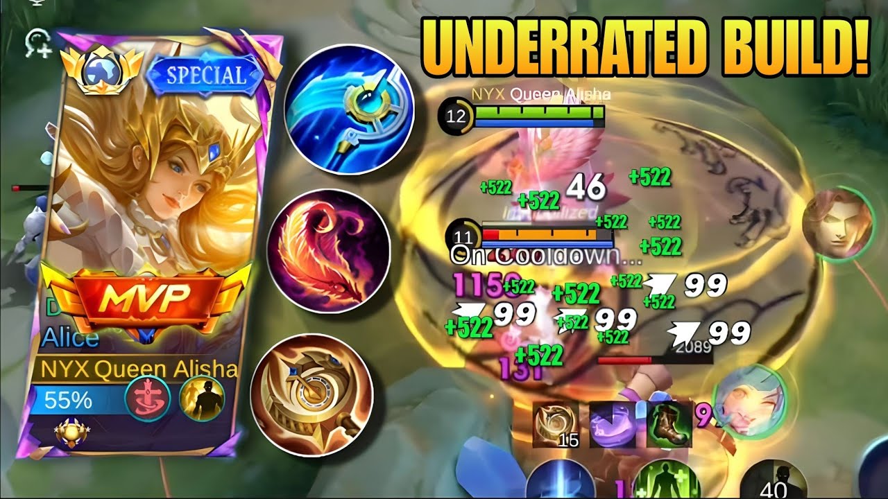 ALICE SOLO HIGH RANK MATCH NEW BROKEN LIFESTEAL BUILD! (recommended build 2024)