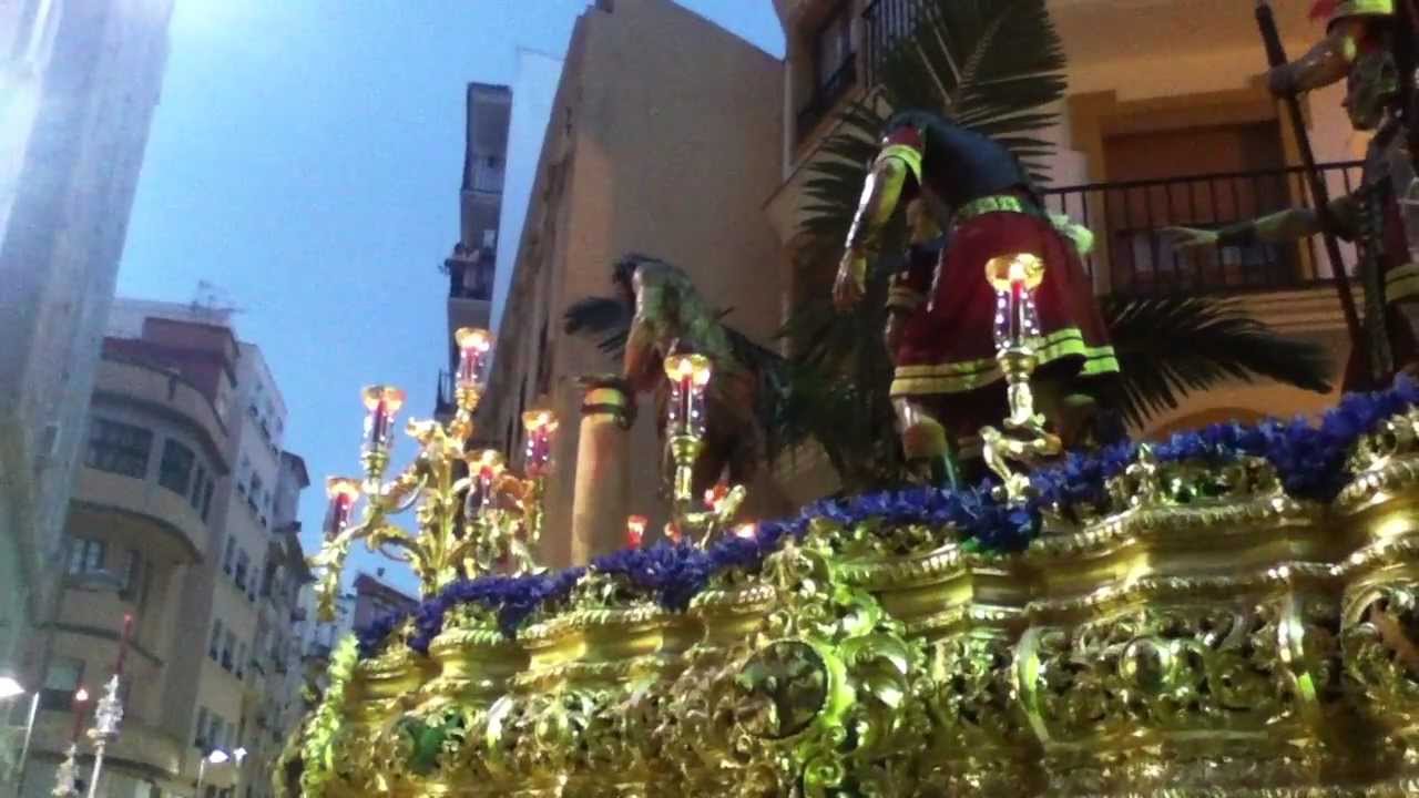 Jesús de la Flagelación en Agustina de Aragón - Semana Santa de Ceuta 2013