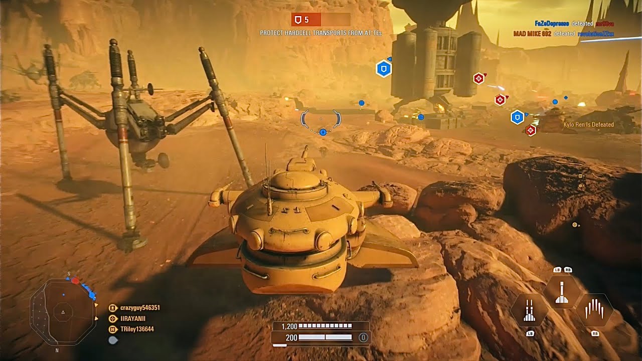 Star Wars Battlefront 2: Galactic Assault Gameplay (No Commentary)