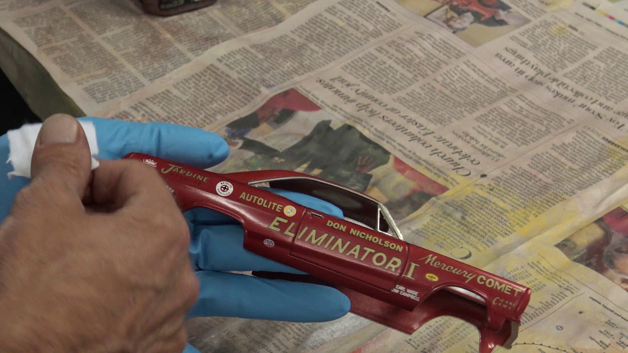 One for the Slot Car Crowd: Non-Cleared Over Decals and Removing 3M Spray