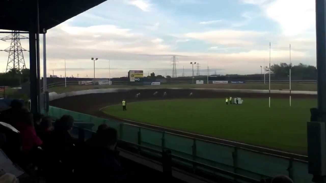 Fight at derwent park speedway