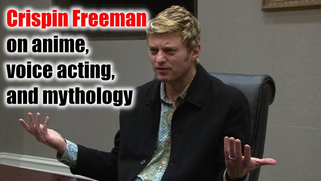 Anime, voice acting, and mythology - Crispin Freeman, Anime USA 2018