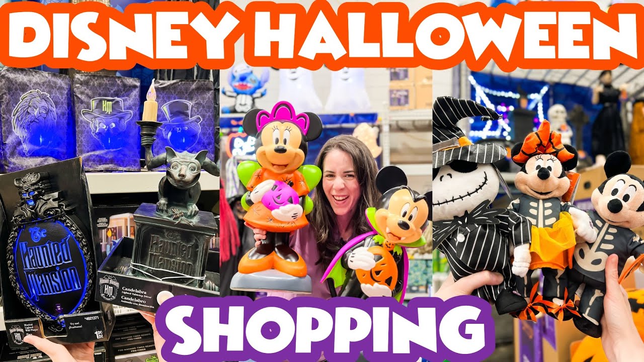 DISNEY HALLOWEEN & FALL SHOPPING | New Disney Halloween Decor! August 2024