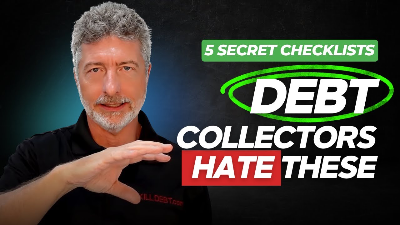 DEBT COLLECTORS HATE These 5 SECRET CHECKLISTS That Win Cases!
