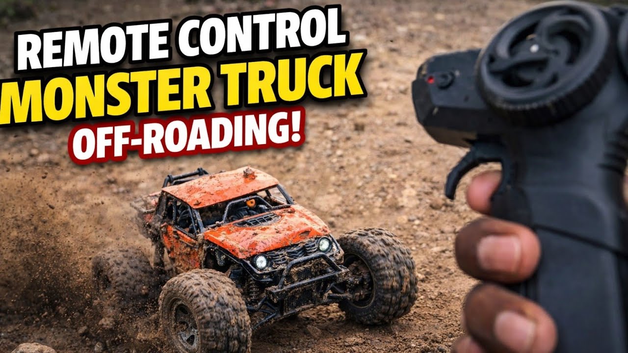 RC Rock Crawler Monster Truck testing build quality #funny #offroad #fun #automobile #rockcrawler