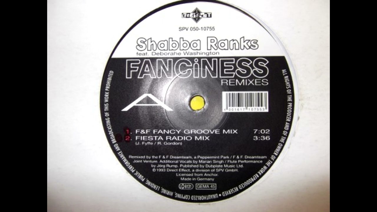 Shabba Ranks - Fanciness(1994)(karlmixclub extended remix)
