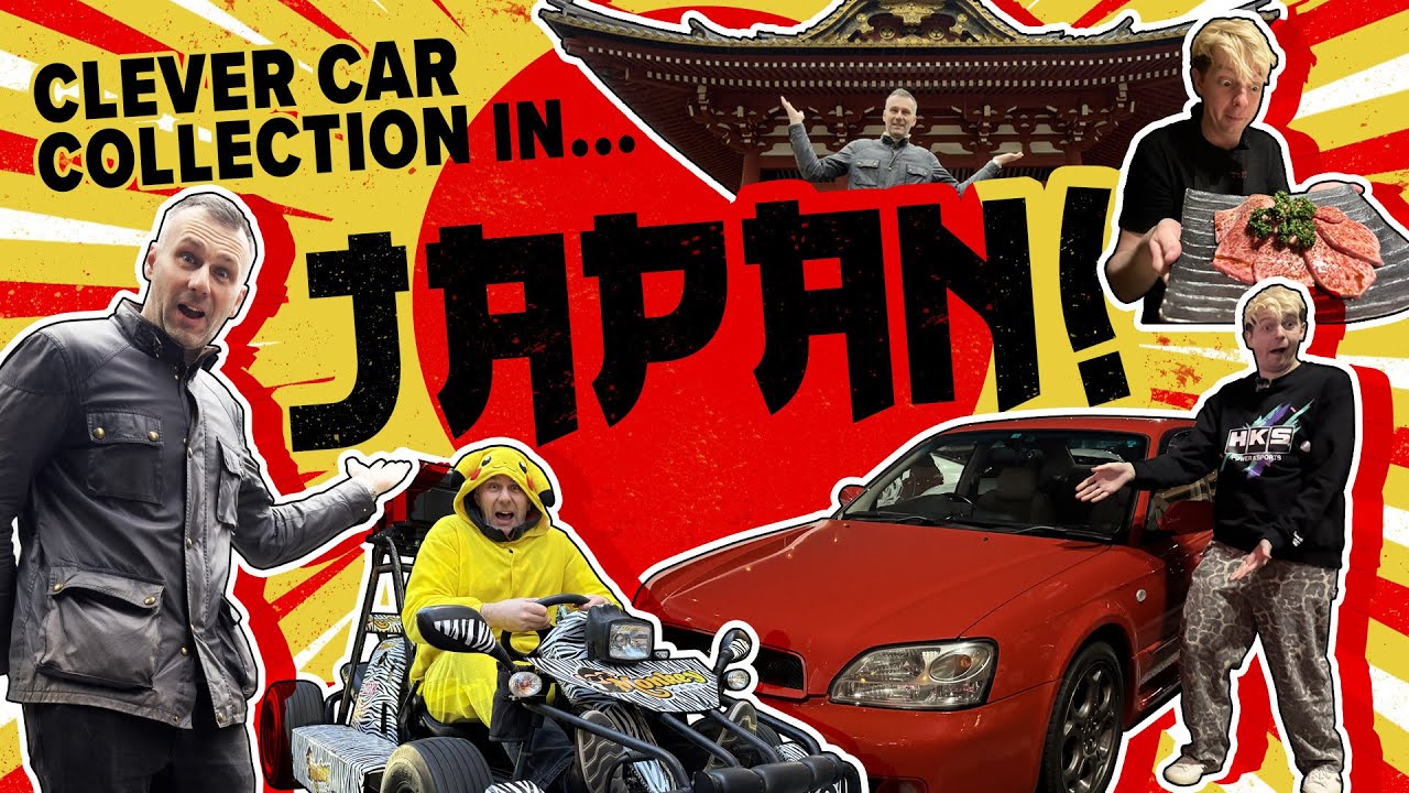 Japan! Tokyo go karts, JDM car meet, crazy shops, huge car auctions & the world’s largest Katsu