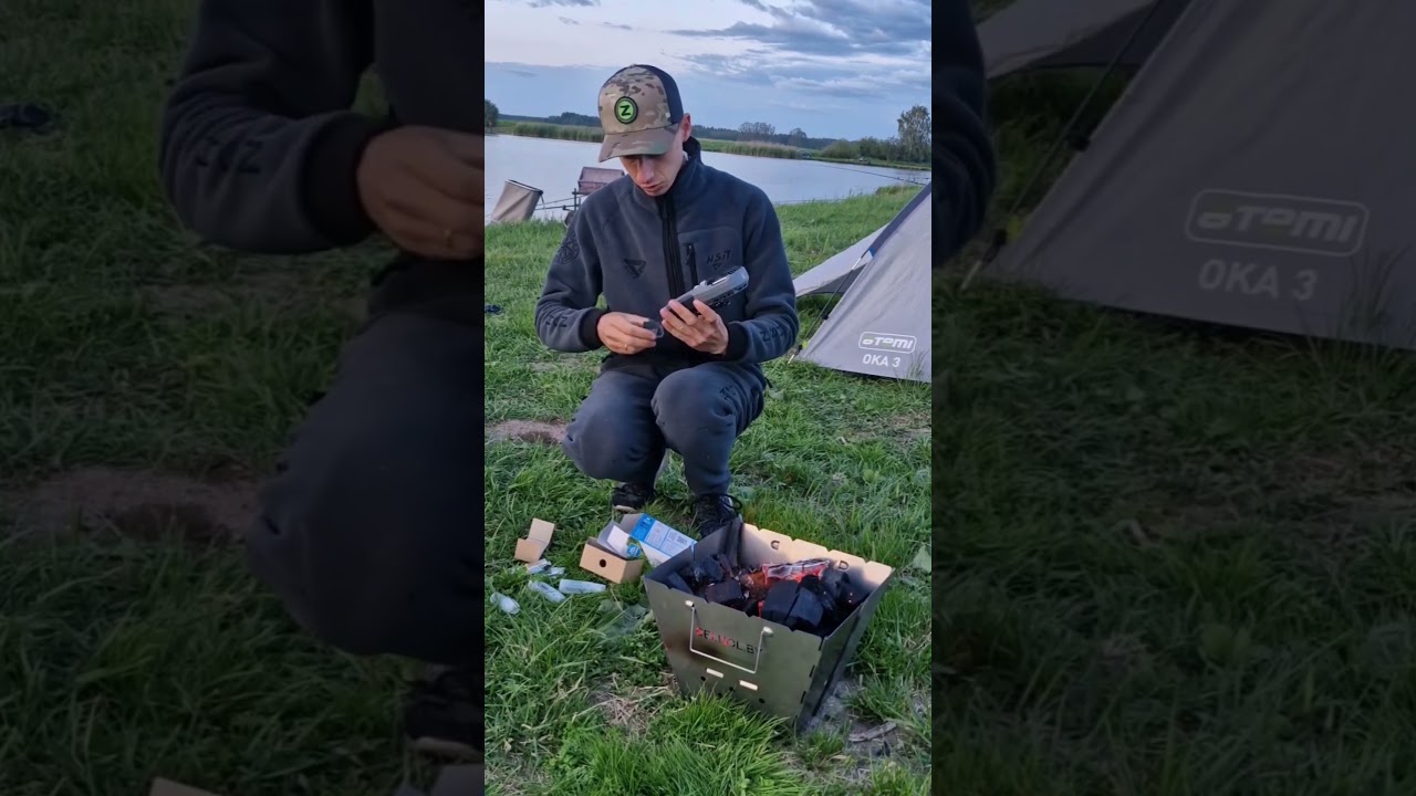 Фумигатор Thermacell. Защита от комаров #рыбалка #fishing #thermacell #комары #озеро #беларусь #лето