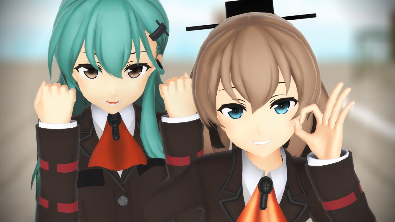【MMD艦これ】鈴谷と熊野で愛Dee【鈴熊】