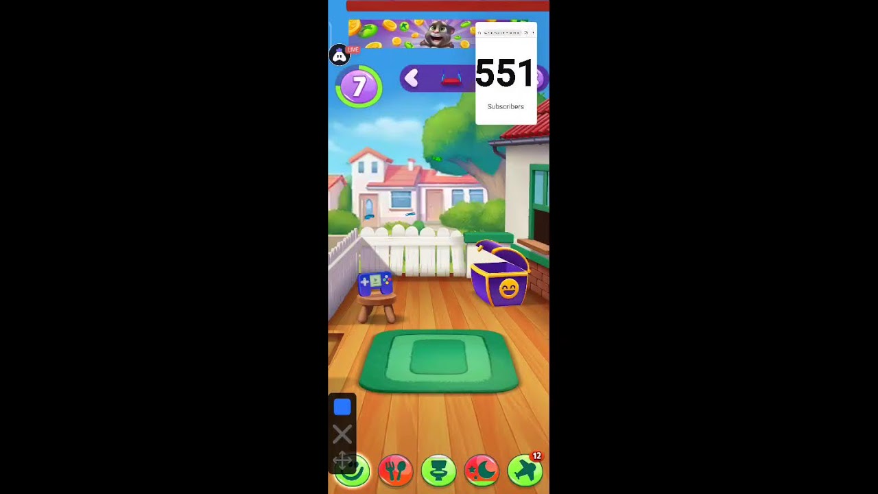 English My Talking Tom 2 : 👍 Good stream | Playing Solo | Streaming with Turnip