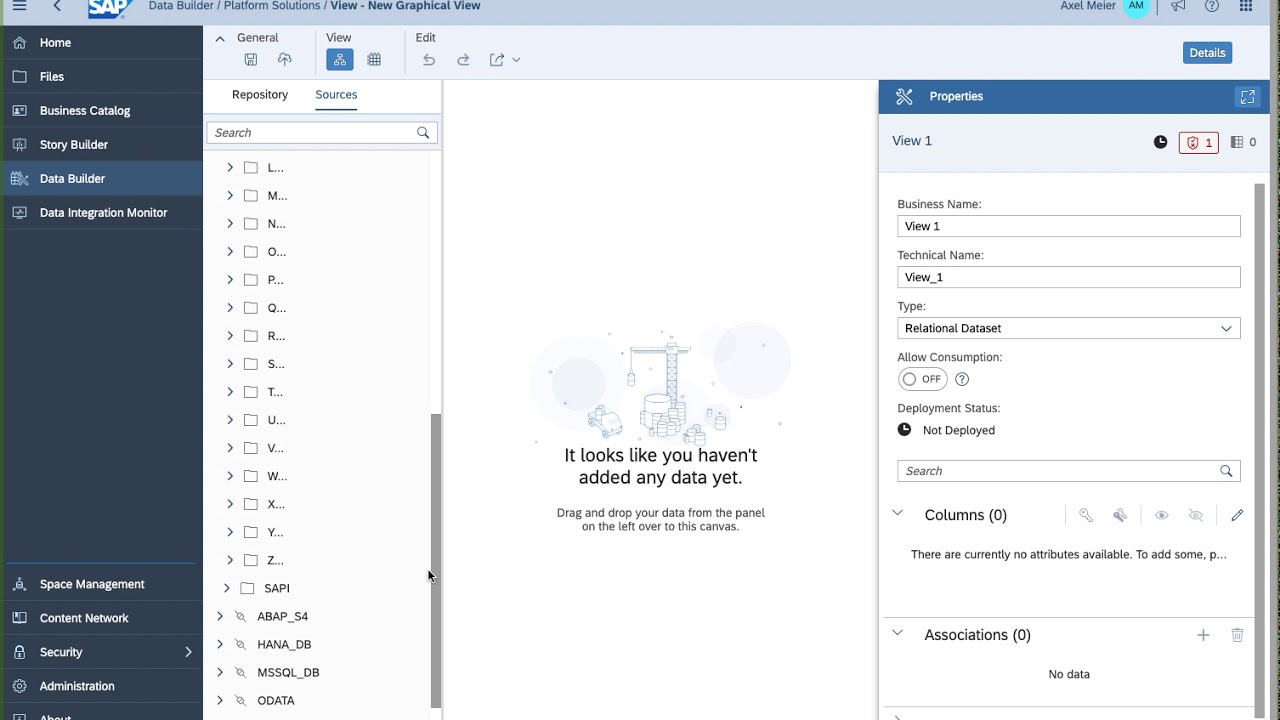 SAP Data Warehouse Cloud ABAP Adapter capabilities in the context of SAP  BW/4HANA