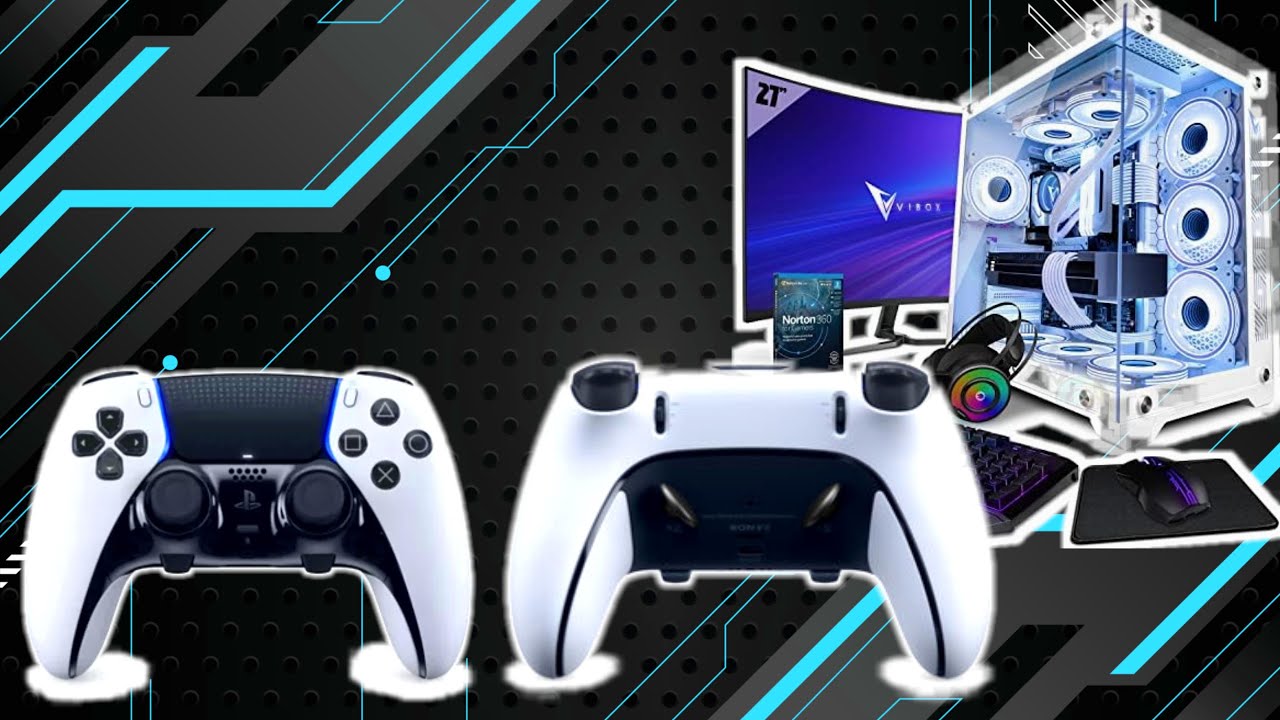 Test manette ps5 duelsense edge sur pc GAMER 😍😍😍