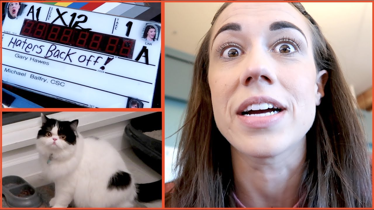 SHOOTING HATERS BACK OFF! (also my cat is a dick)