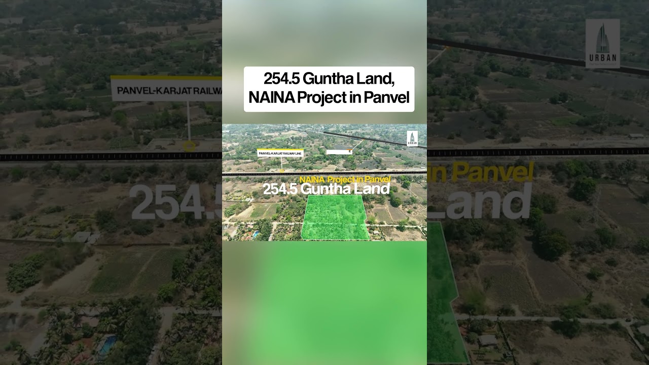 254 Guntha Land in Panvel TPS 10 | 101 Guntha Final Plot | NAINA Airport Zone Investment Opportunity