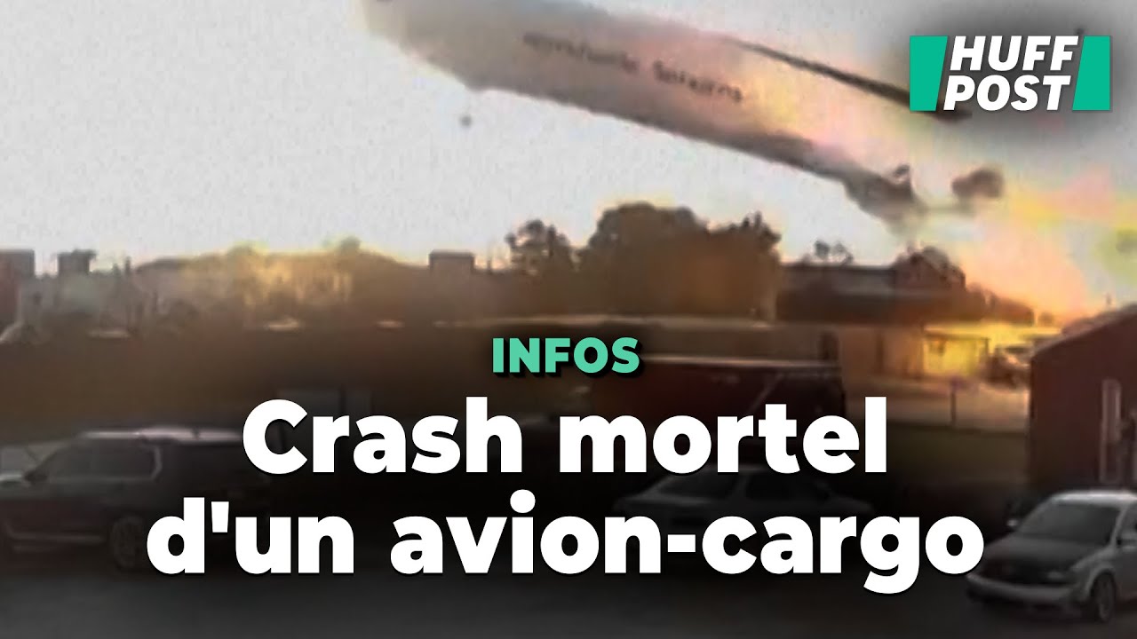Aux États-Unis, le crash impressionnant d’un avion-cargo à Louisville fait plusieurs morts