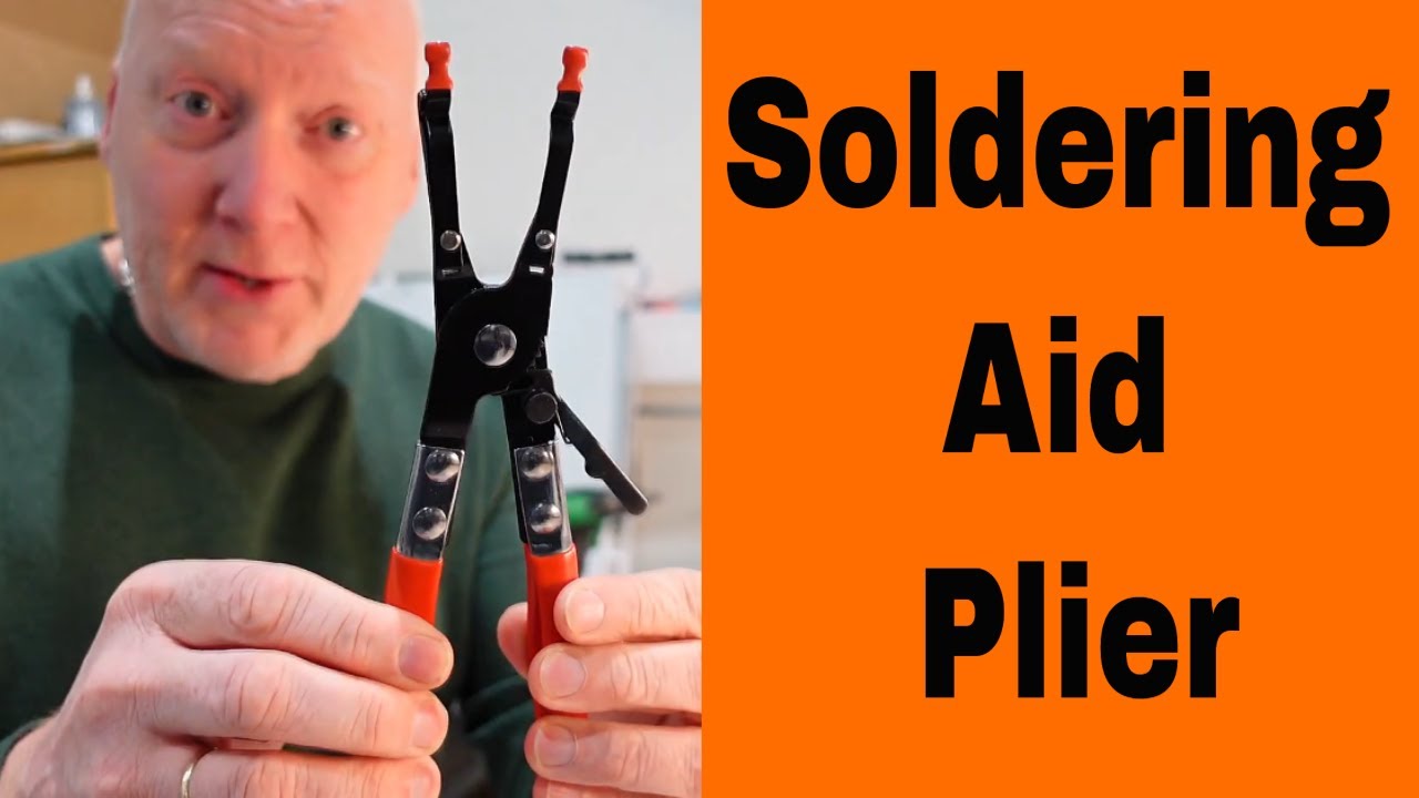 Soldering Aid Plier (Sony ZV-1 and Røde video mirco)