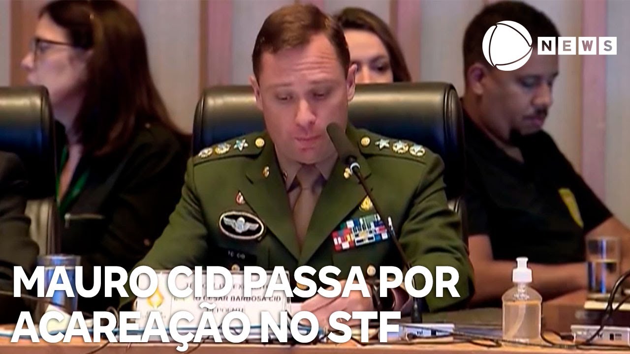 Mauro Cid e ex-assessor de Bolsonaro passam por acareação no STF