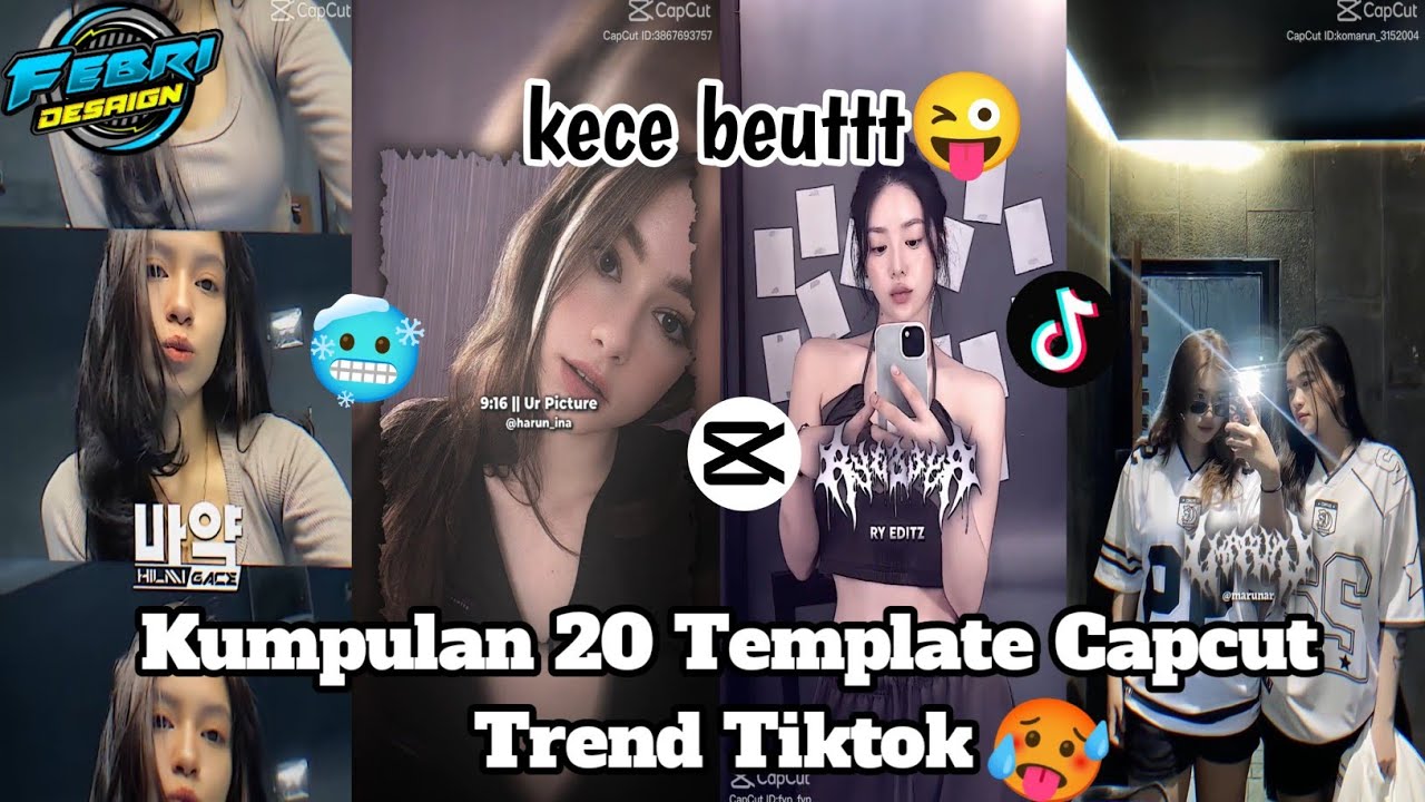 Kumpulan 20 Template JJ Viral Terbaru🥵 || kece beuttt😜 || Trend Tiktok🤩👊 || Sound Fyp tiktok