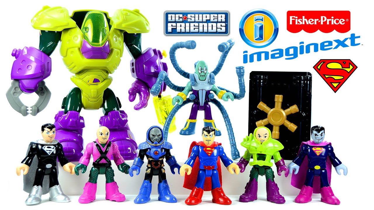 Imaginext Superman vs Super-Villains DC Super Friends  Fisher-Price with Lex luthor & Bizarro
