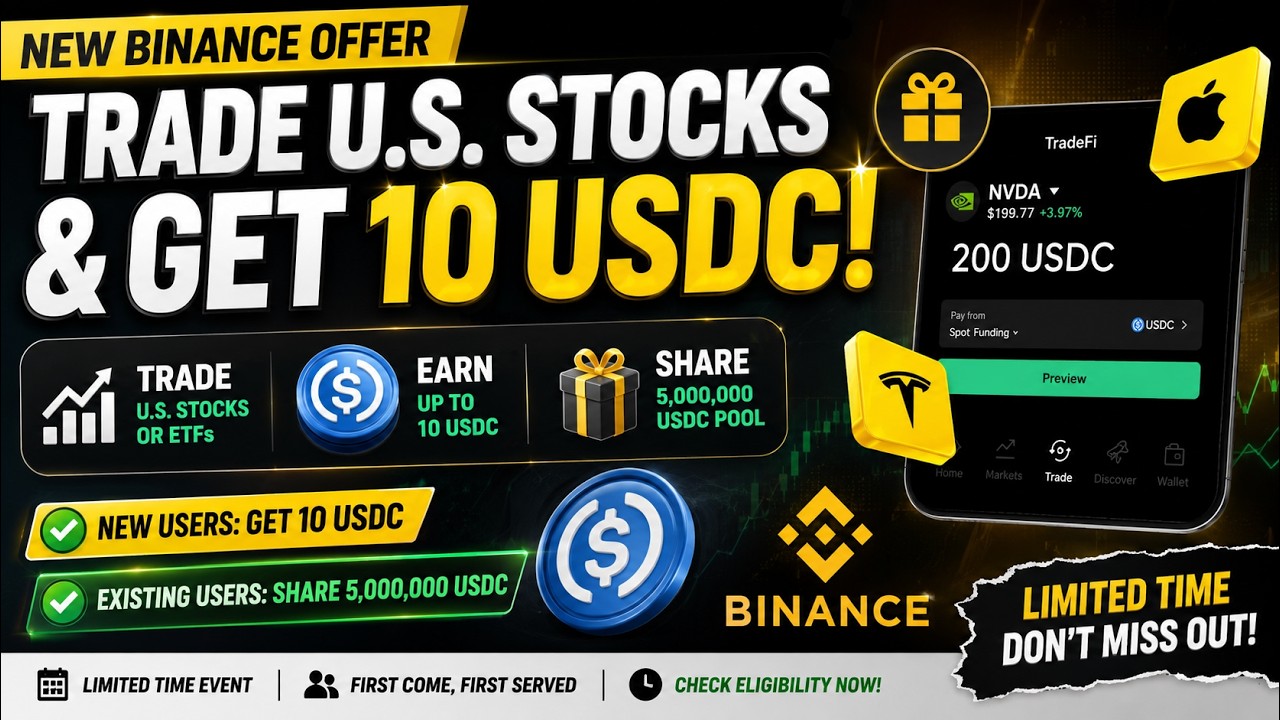 How to complete 10M Binance Stock Trading Reward Explained