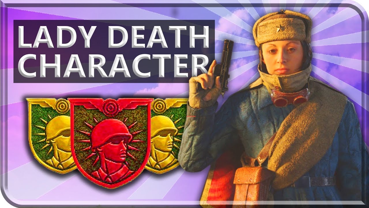 *TUTORIAL* LADY DEATH CHARACTER - THE TORTURED PATH (CREW CAPTAIN CHALLENGES) WW2 Zombies GUIDE