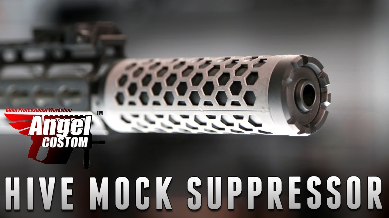 Angel Custom HIVE Mock Suppressor - Airsoft Evike.com