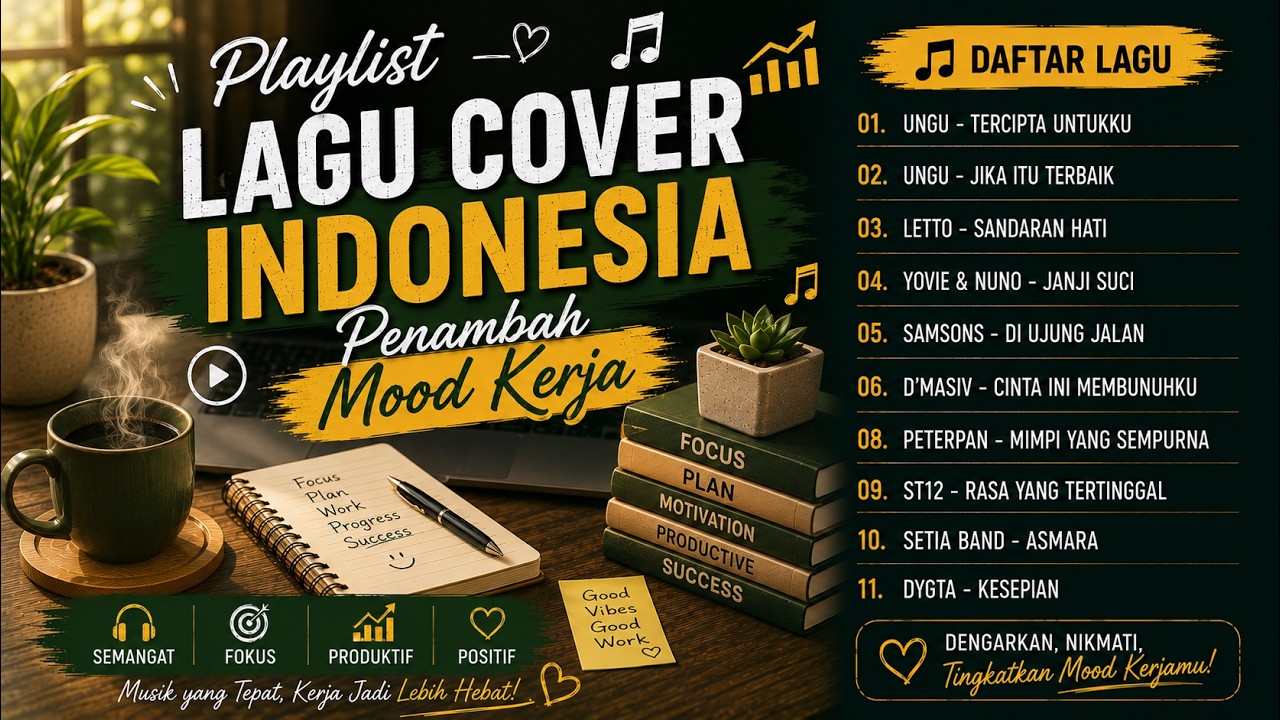 Lagu Cover Nostalgia 2000an Masa SMA | Suara Jernih, Cocok Buat Kerja & Santai 2026