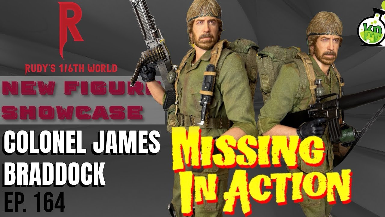 KAUSTIC PLASTIK: COLONEL JAMES BRADDOCK (MISSING IN ACTION) NEW FIGURE SHOWCASE: EP. 164 #sixthscale