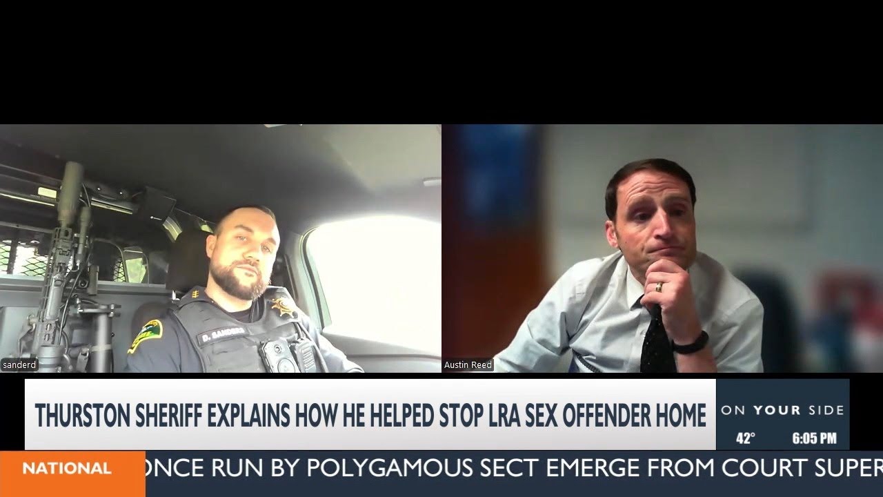 EXCLSUIVE: Thurston County Sheriff explains how he helped stop sex offender home from opening up