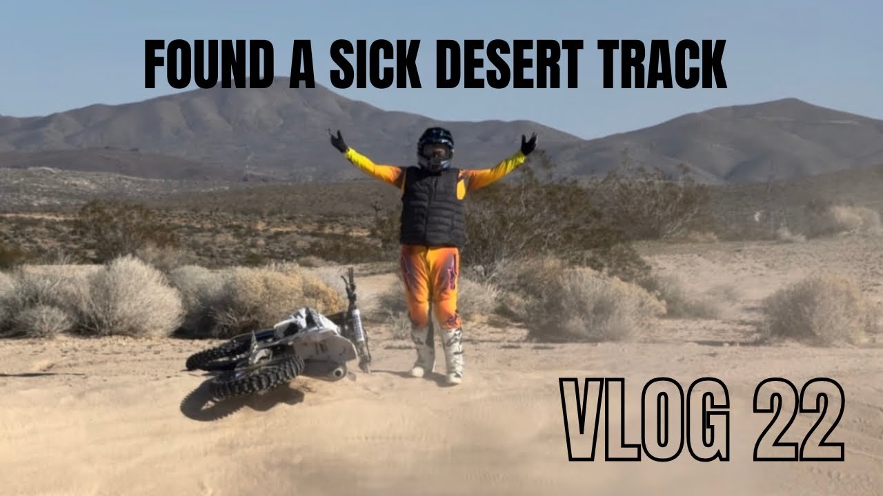 Dove Springs Desert Moto Track Day - Vlog 22 