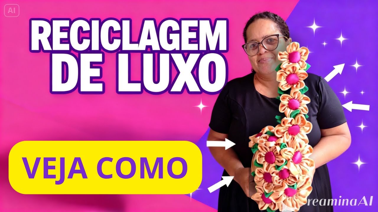 Esse PESO DE PORTA CHOCOU TODO MUNDO! 😱🌸 Reciclagem Criativa