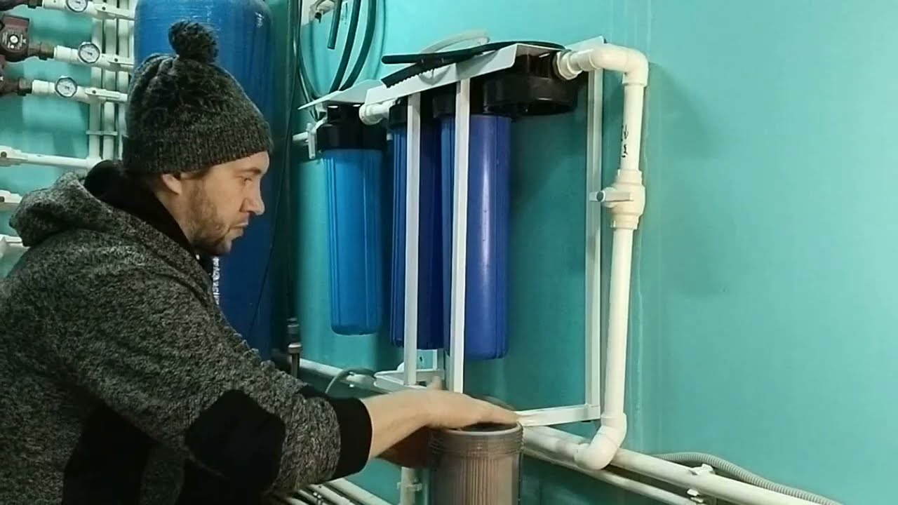 Чистка фильтров холодной воды в доме | Cleaning Cold Water Filters in the Home