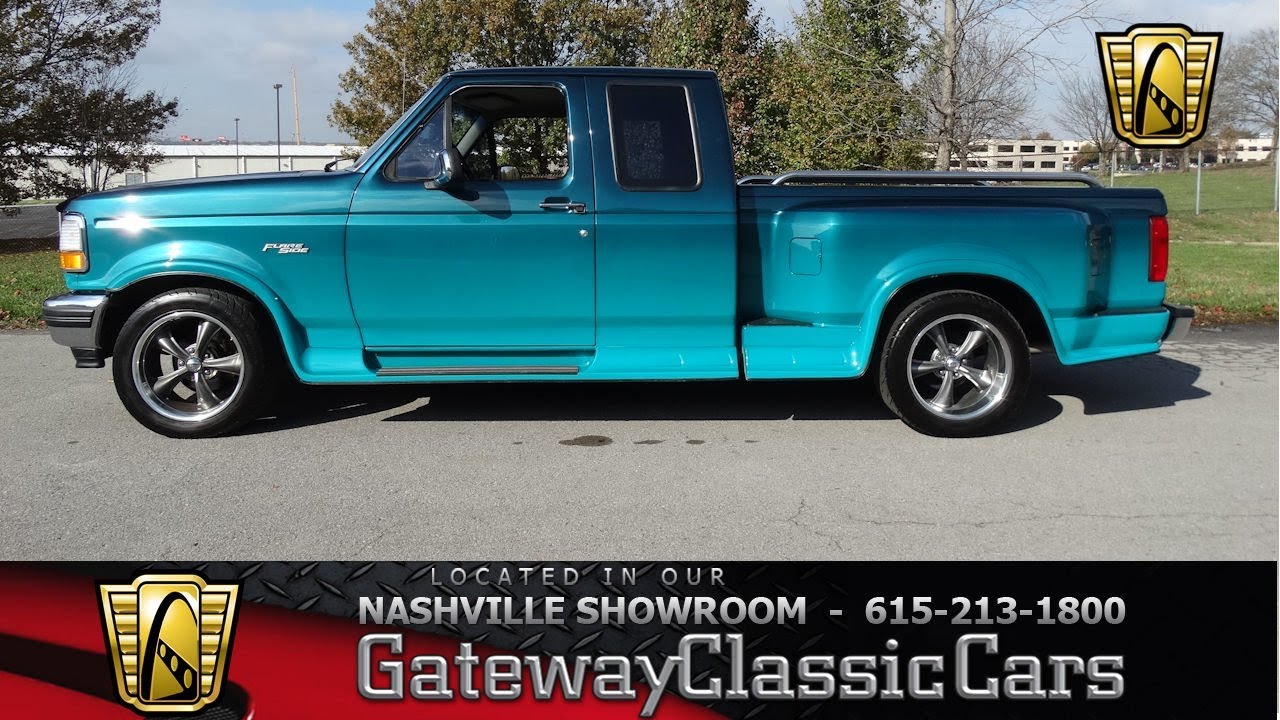 1994 Ford F150 step side, Gateway classic cars Nashville,#652NSH