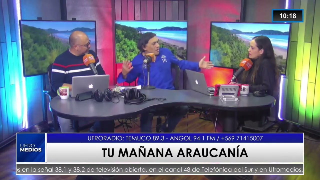 Me entrevistan en Programa Tu Mañana  de UFRO Medios ~ 10 Abil 2024