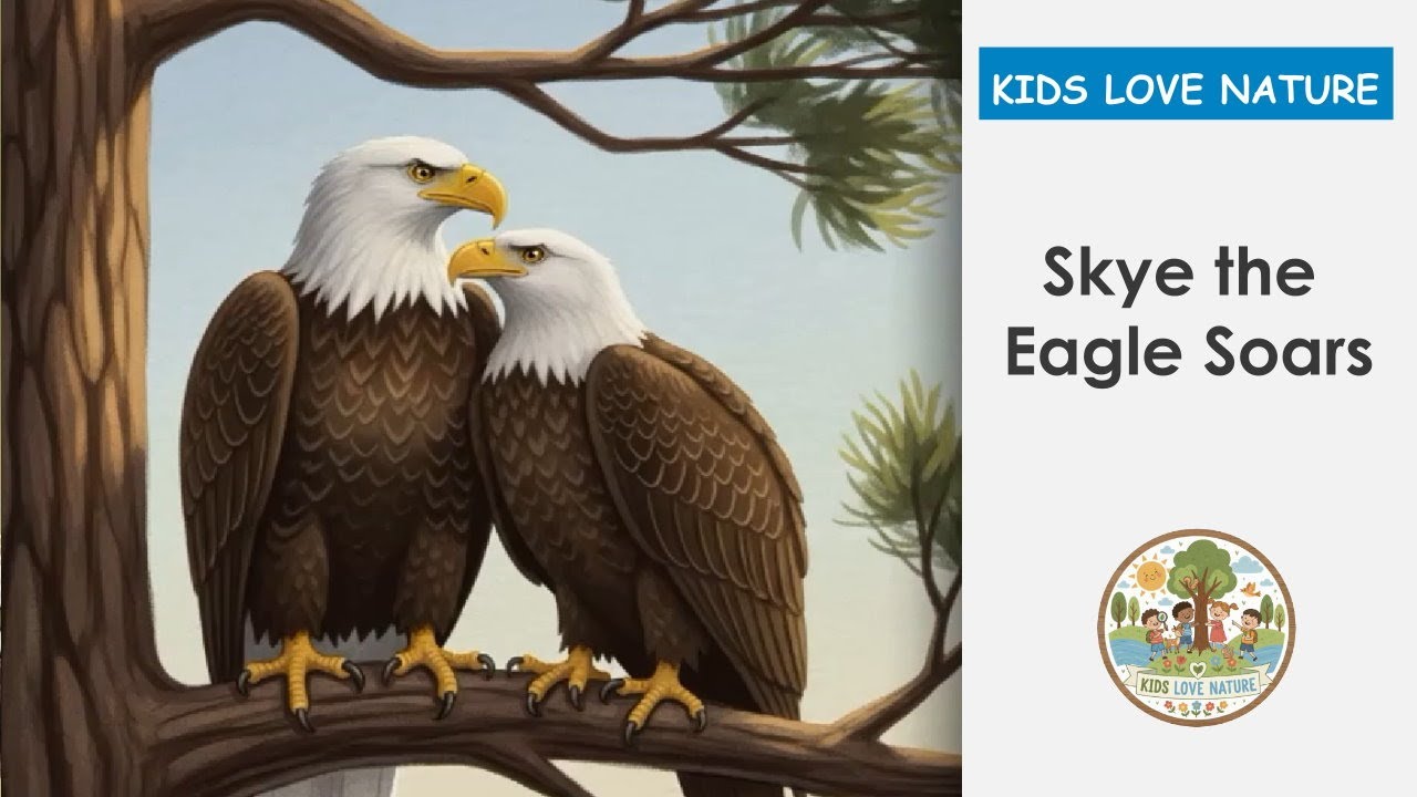 Bald Eagle Family Life Cycle: Eaglet Pip's First Flight! (Eagle Facts for Kids)