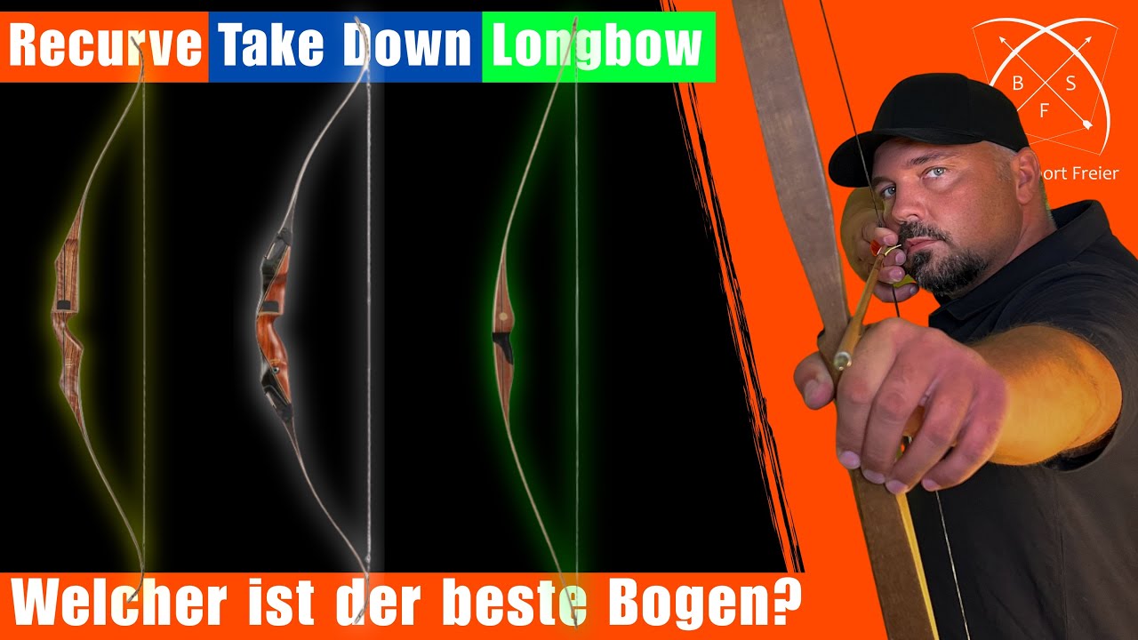 🏹 Recurvebogen VS. Langbogen VS. Hybridbogen 🏹 | Bogensport Freier