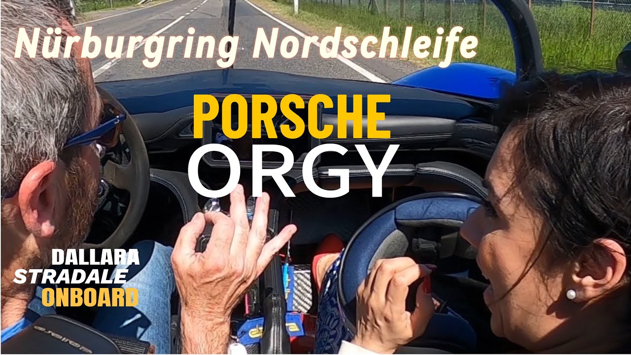 Porsche ORGY🔥 at the Nürburgring Nordschleife - Dallara Stradale ONBOARD