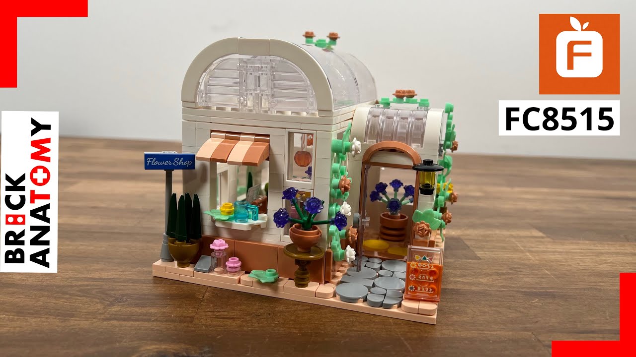 Ein weiterer Blumenladen - Forange FC8515 Flower Shop Aufbau Fazit (Review) (561 Teile)