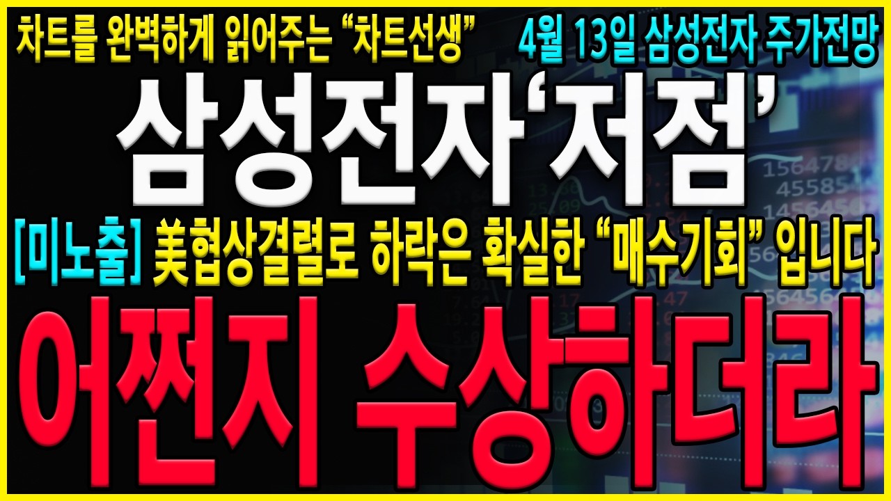 [삼성전자 주가전망] 협상결렬에도 신고가돌파 곧 나오는 진짜이유! 