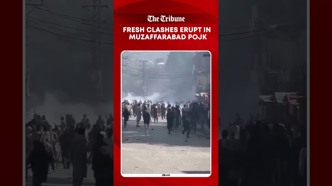 Fresh clashes erupt in Muzaffarabad as protesters and security forces face off in PoJK