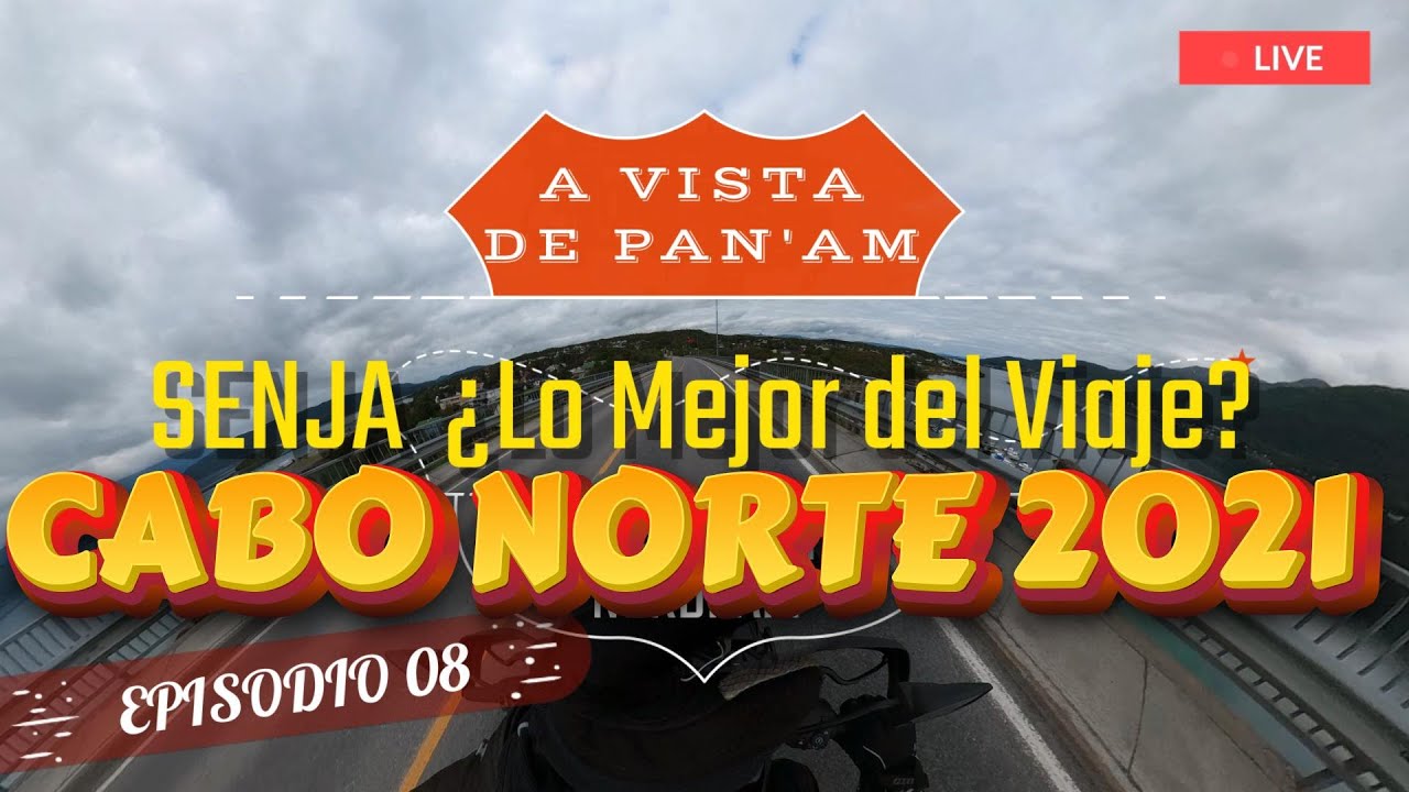 ✌️Episodio 08✌️La ISLA de SENJA | Cabo Norte 2021 | Nordkapp | en Moto | Harley Davidson Pan America