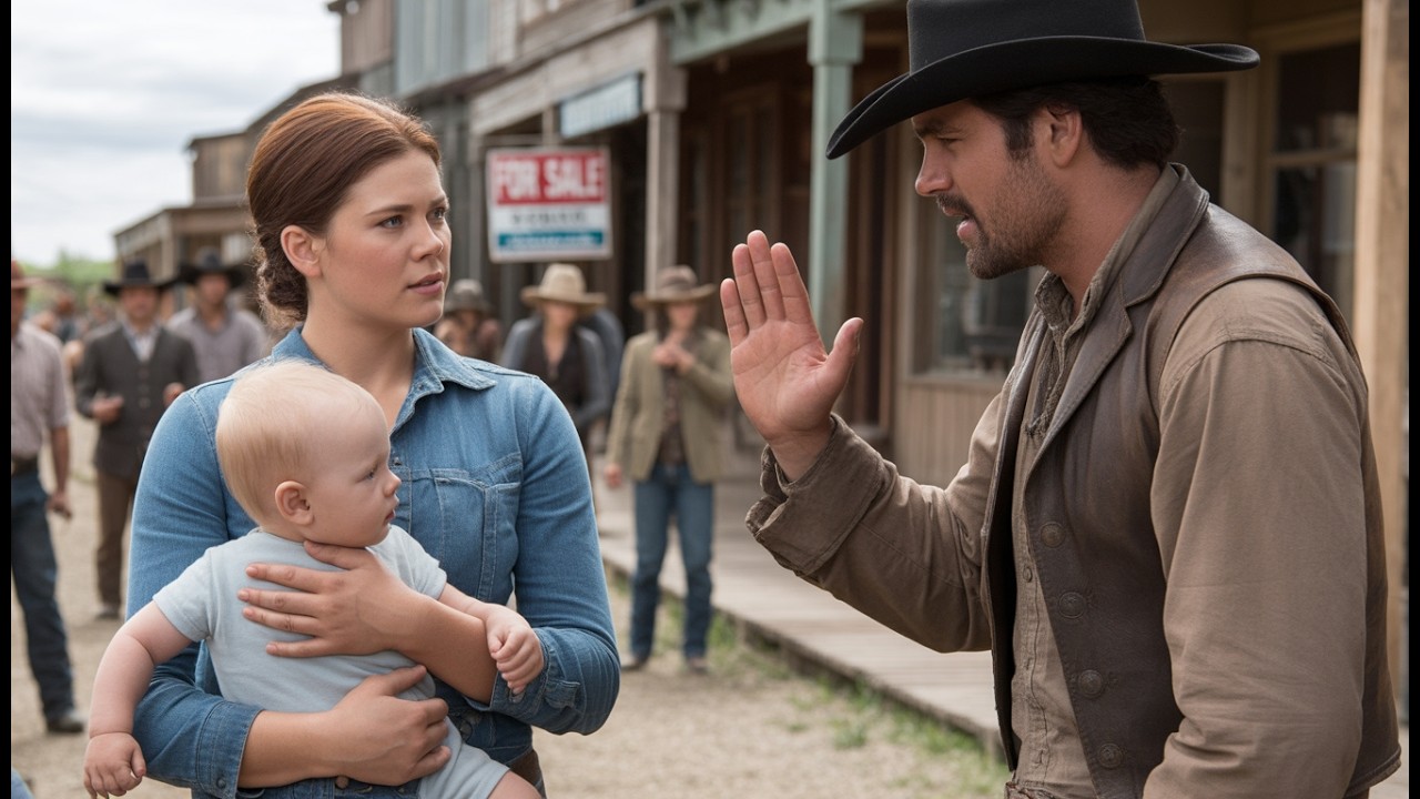 A Widow and Her Baby Had Nowhere Left to Go — But a Lone Cowboy Couldn’t Look Away|Golden Dust