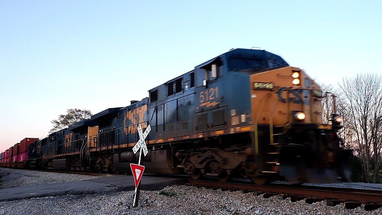 CSX Southbound Intermodal I125 Chapel Hill, TN 03/12/ 26