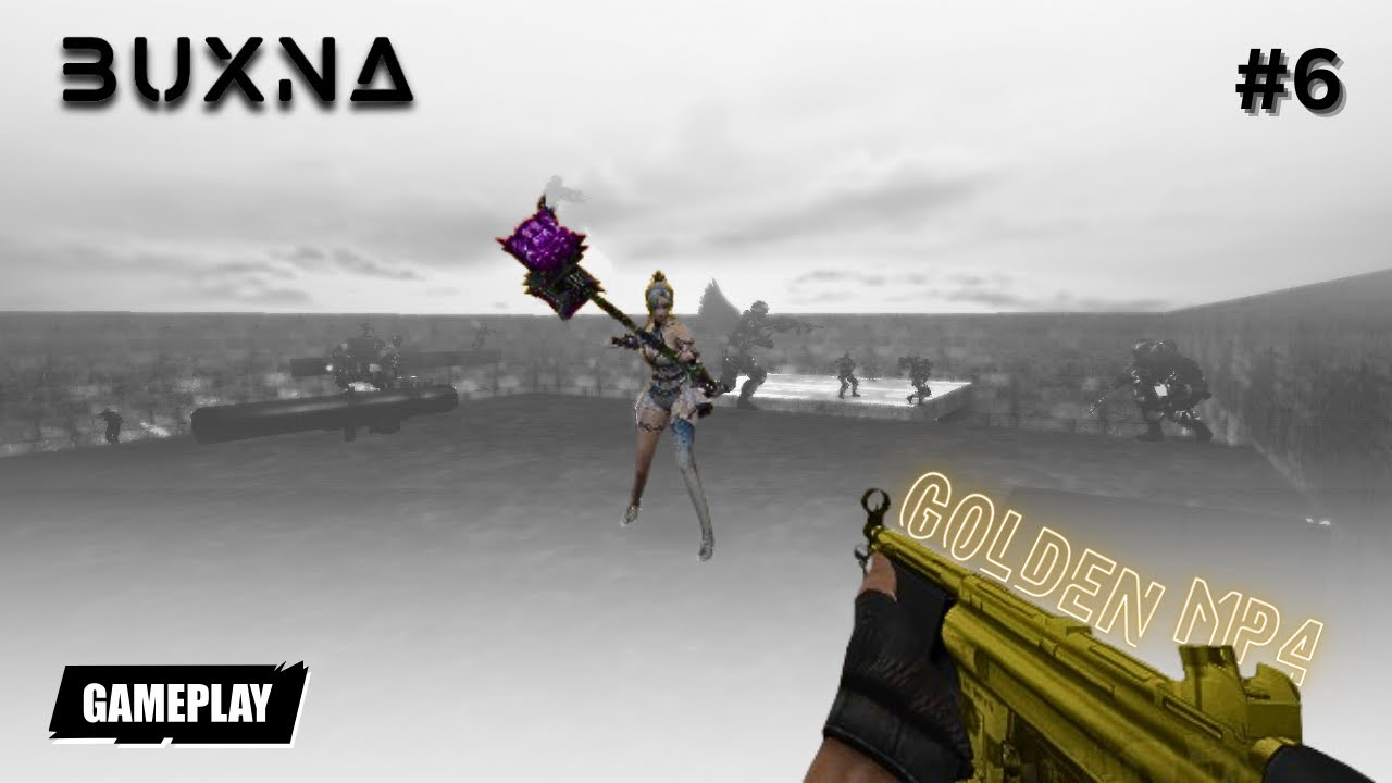CS1.6 l Buxna [zombie] PalanKus l Golden-MP5 & Shadow l Gameplay #6