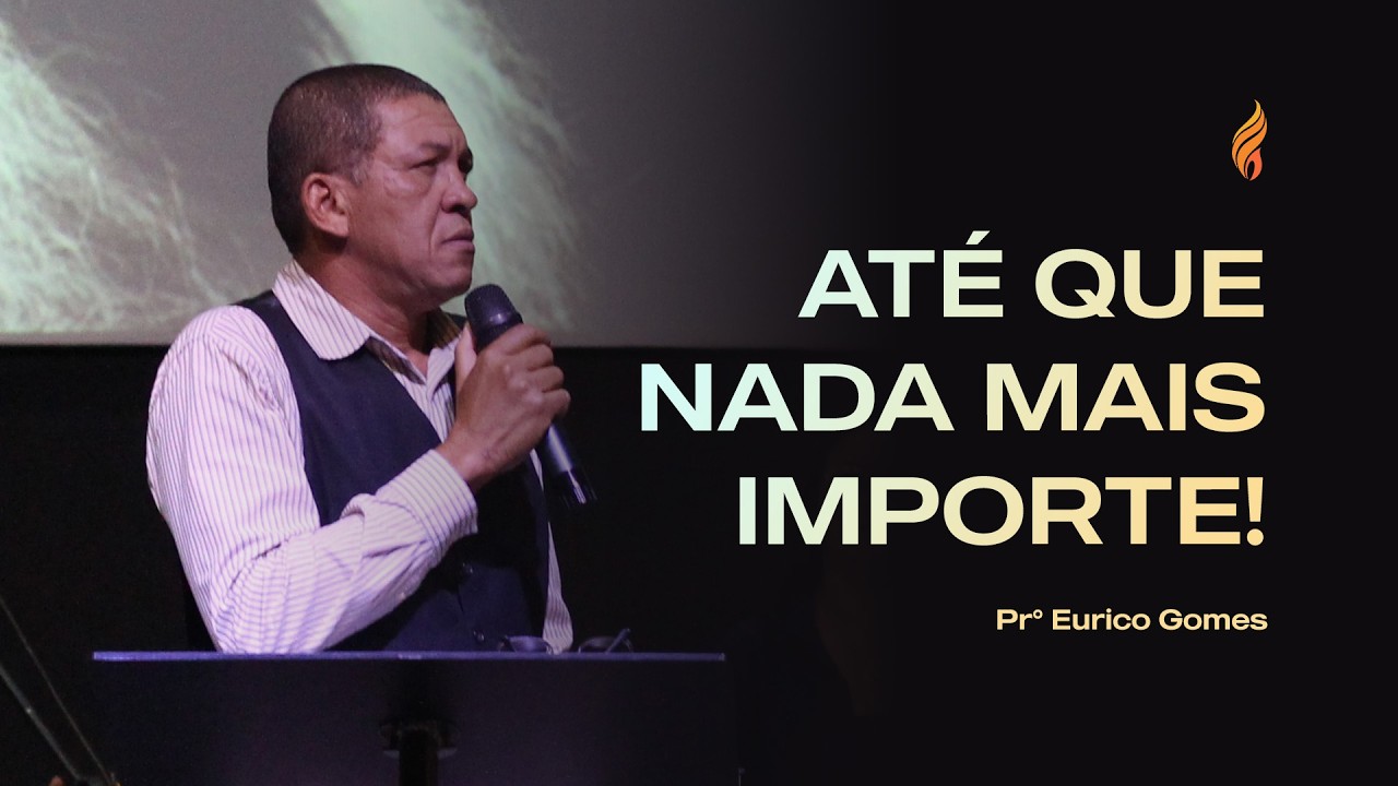 NÃO PARE DE BUSCAR A PRESENÇA DE DEUS | PR. EURICO GOMES - AD MINISTRY SEDE RO